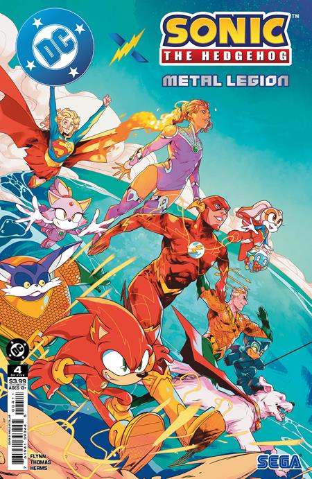 DC X SONIC THE HEDGEHOG METAL LEGION #4 (OF 5)