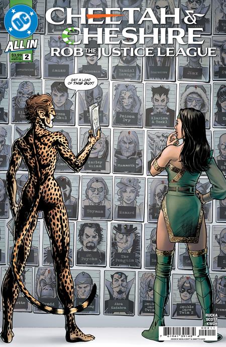 CHEETAH AND CHESHIRE ROB THE JUSTICE LEAGUE #2 (OF 6)