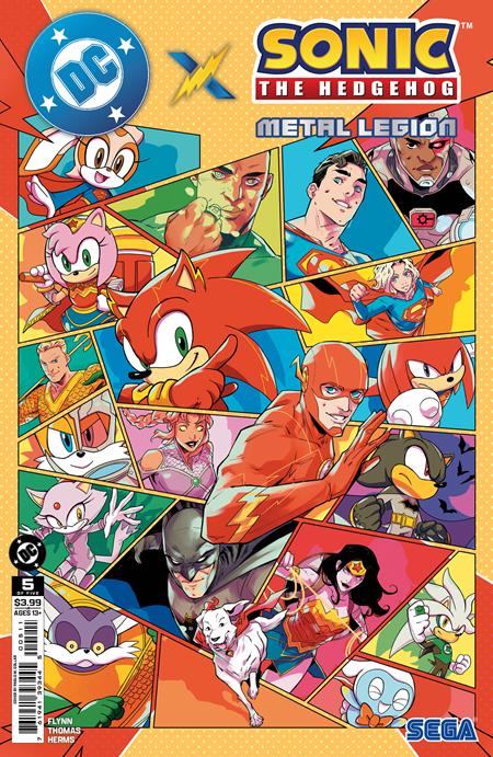 DC X SONIC THE HEDGEHOG METAL LEGION #5 (OF 5)