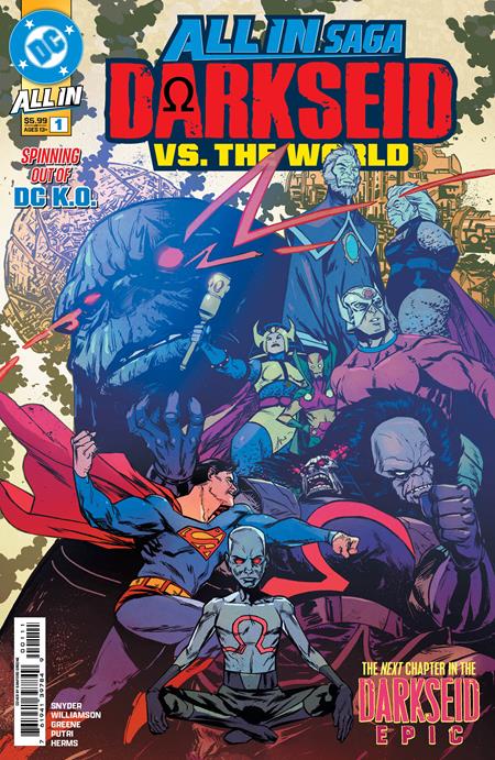 DC ALL IN SAGA DARKSEID VS THE WORLD #1 (ONE SHOT)