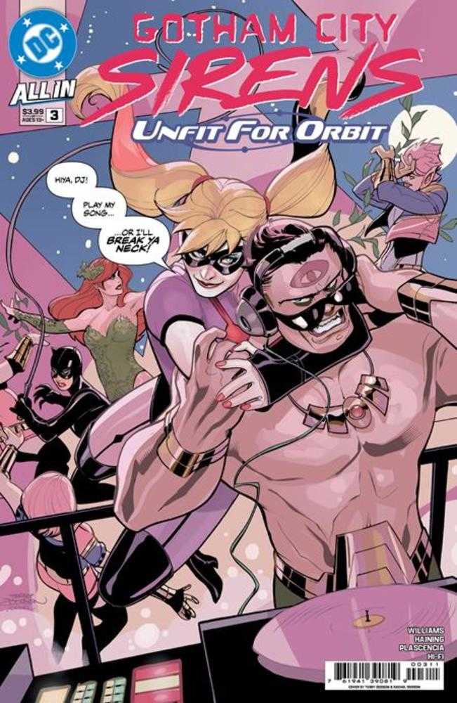 GOTHAM CITY SIRENS UNFIT FOR ORBIT #3