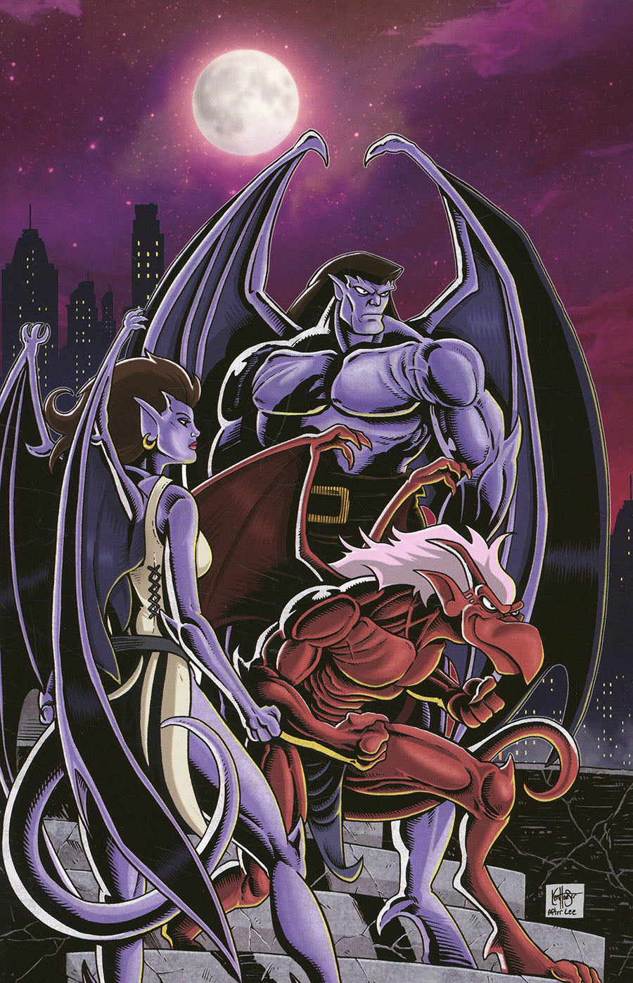 GARGOYLES #5 1/10 HAESER VIRGIN VARIANT