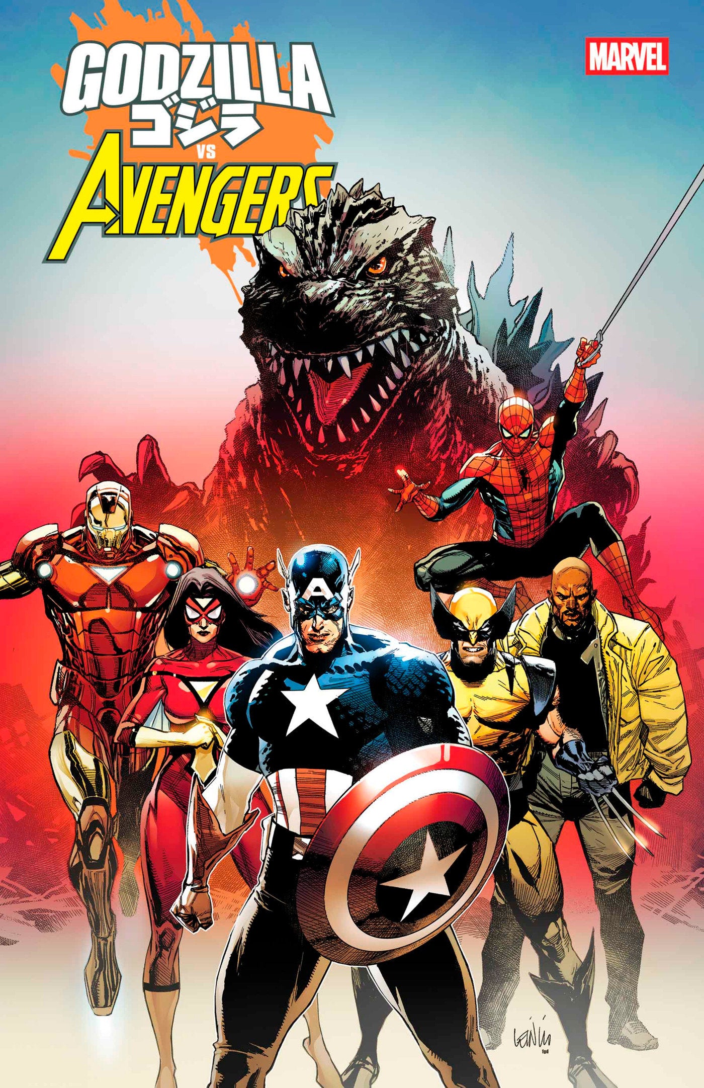 GODZILLA VS AVENGERS #1