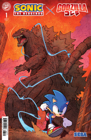 SONIC THE HEDGEHOG X GODZILLA #1