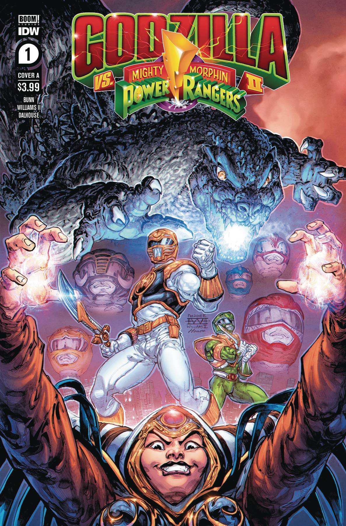 GODZILLA VS MIGHTY MORPHIN POWER RANGERS II #1