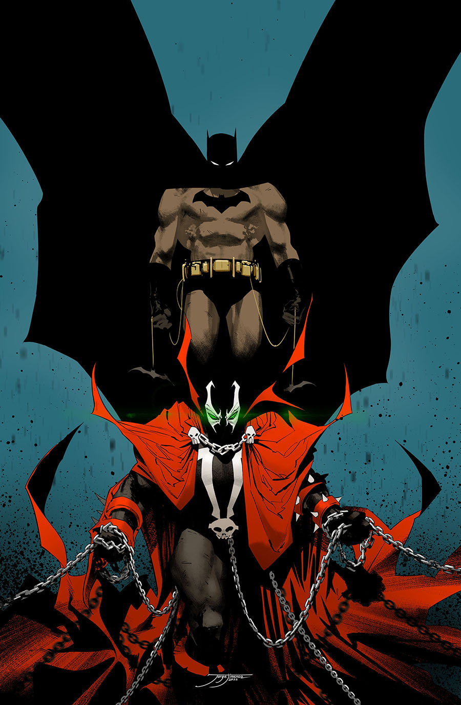 BATMAN SPAWN #1 ONE-SHOT CVR S ACETATE VARIANT