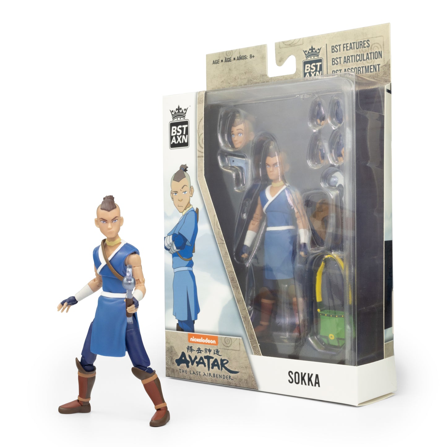 BST AXN AVATAR THE LAST AIRBENDER SOKKA 5IN