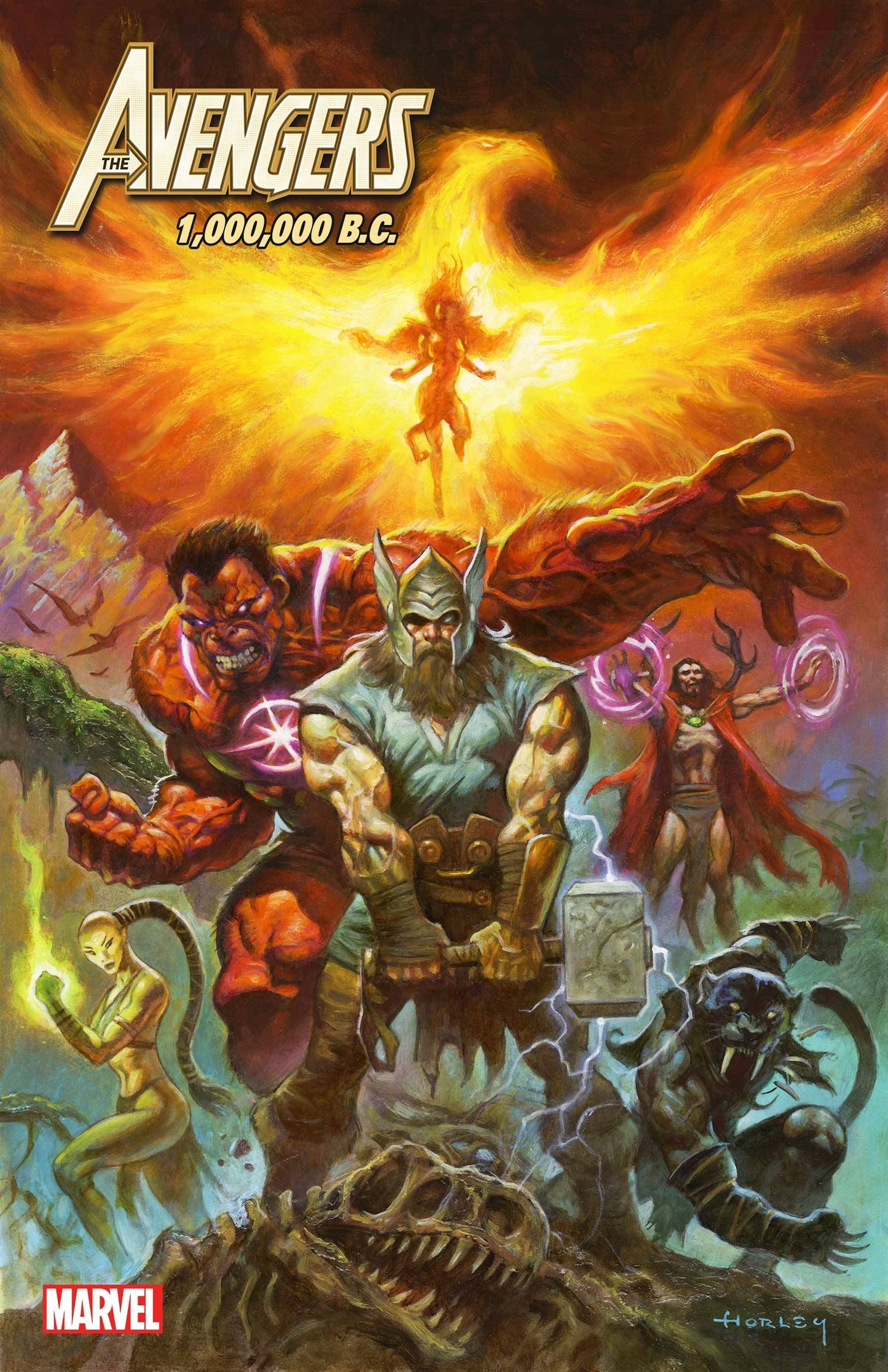 AVENGERS 1,000,000 BC #1 1/25 HORLEY VARIANT