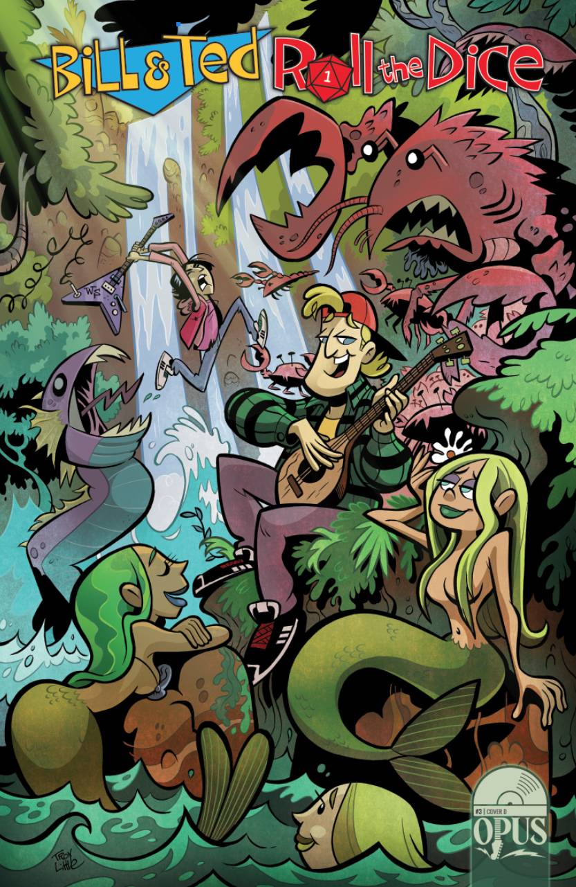 BILL & TED ROLL THE DICE #3 1/10 LITTLE VARIANT