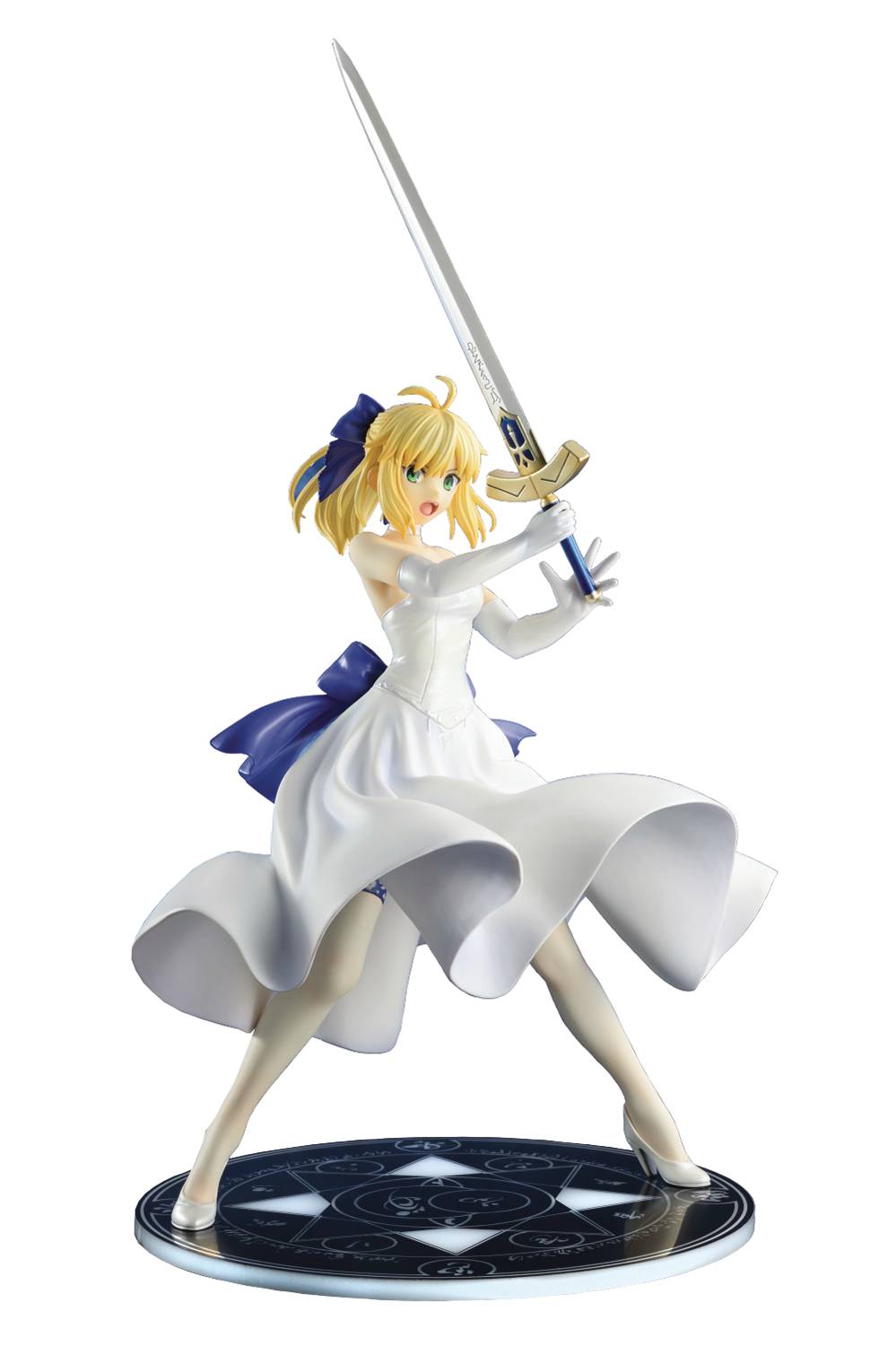 FATE/STAY NIGHT UNLIMITED BLADE WORKS SABER WHITE DRESS 1/8