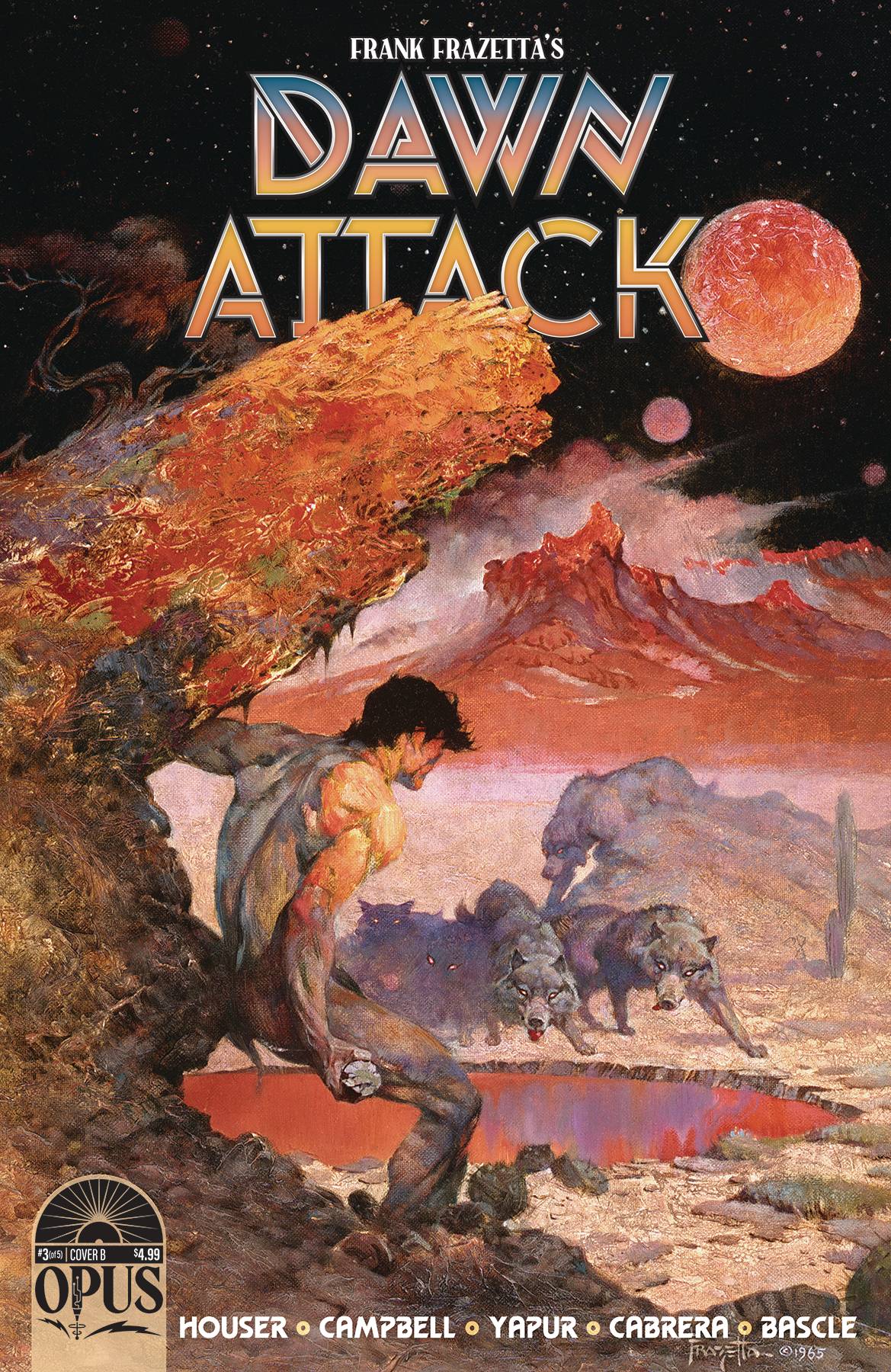 FRANK FRAZETTA'S DAWN ATTACK #3 VARIANT