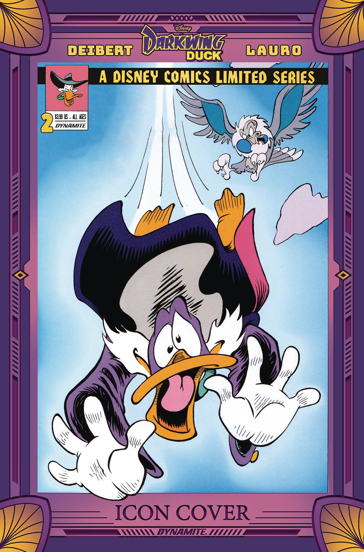 DARKWING DUCK (2023) #2 1/10 MOORE MODERN ICON 1991 VARIANT