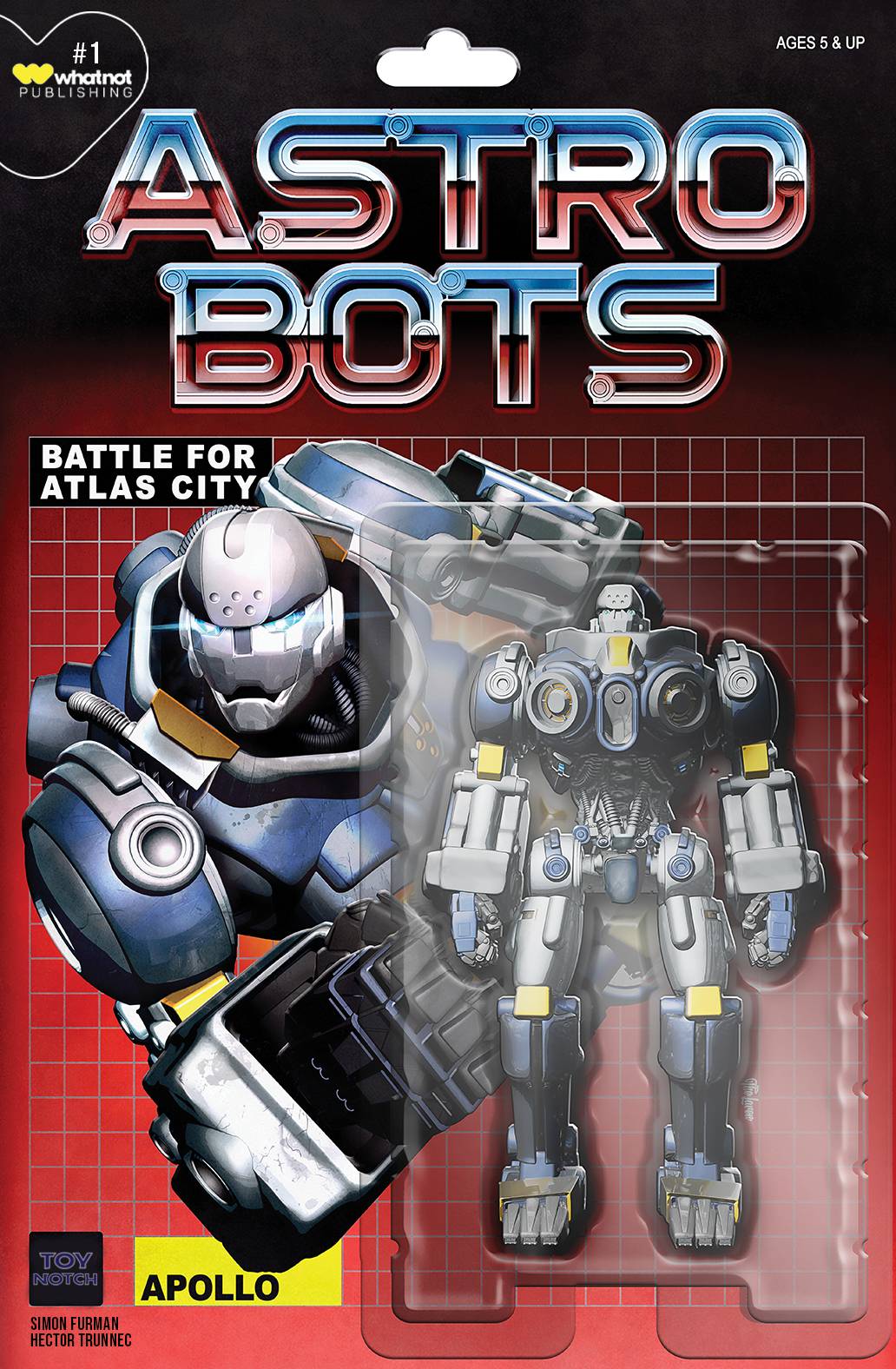 ASTROBOTS #1 1/10 ACTION FIGURE HOMAGE VARIANT