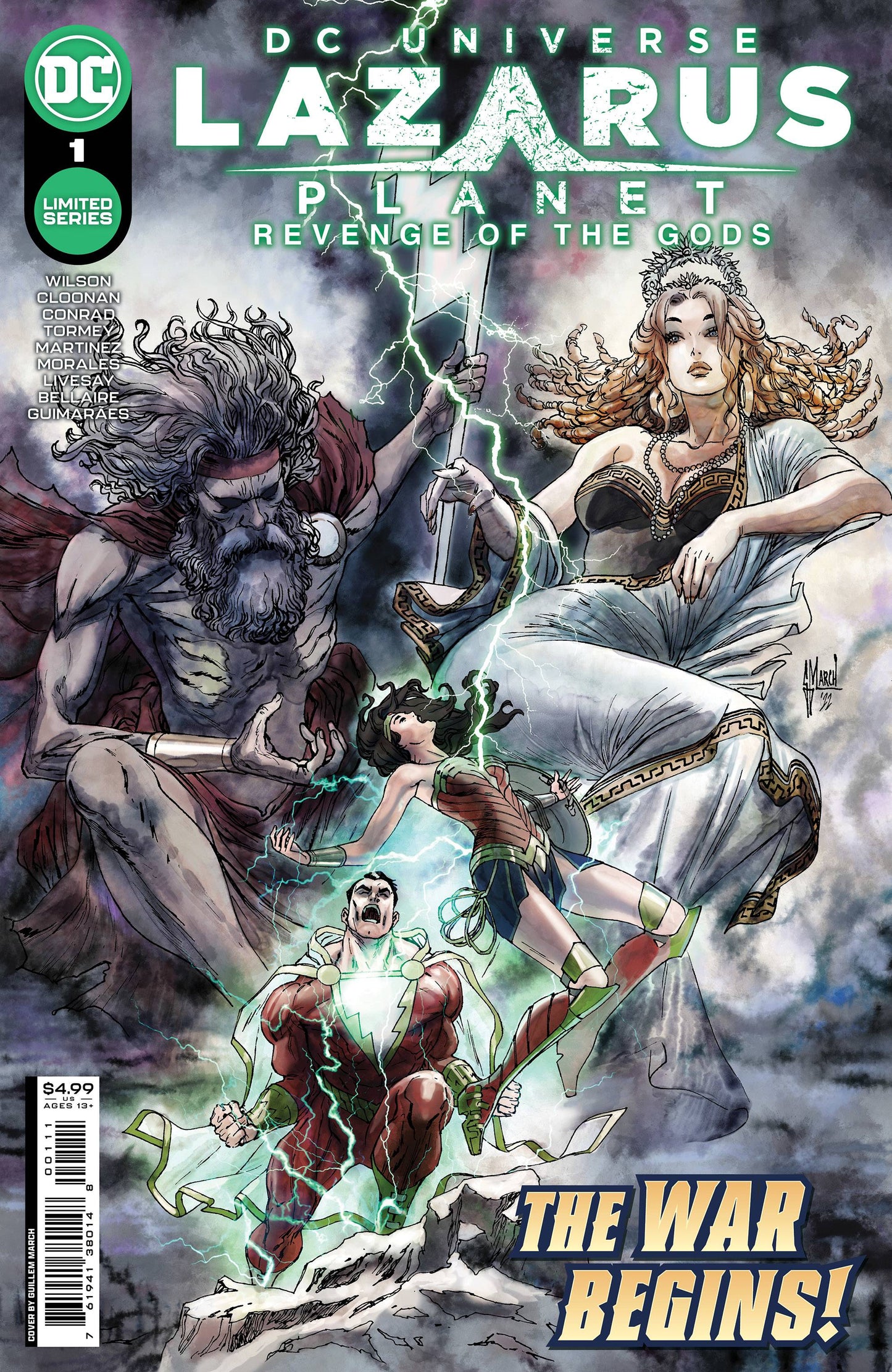 LAZARUS PLANET: REVENGE OF THE GODS #1