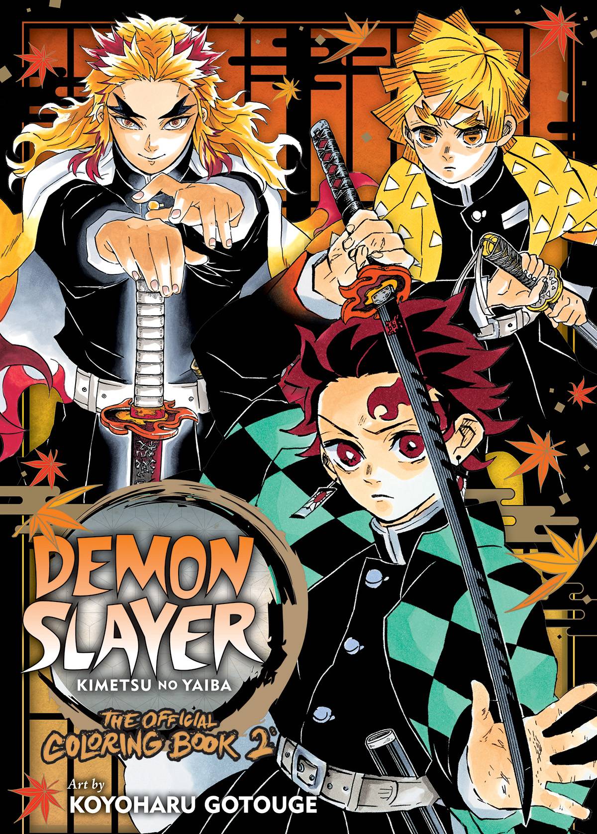 DEMON SLAYER THE OFFICIAL COLORING BOOK VOL 02