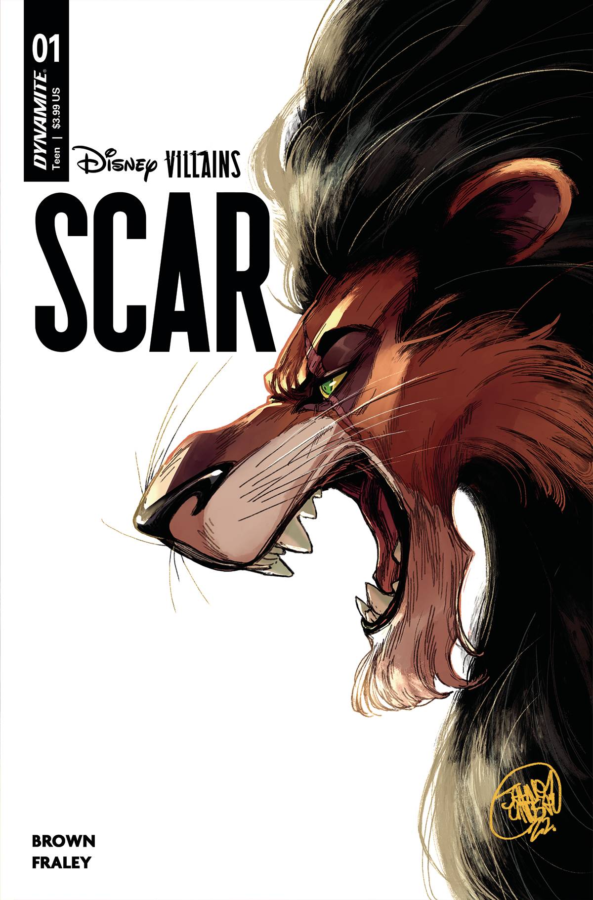 DISNEY VILLAINS SCAR #1