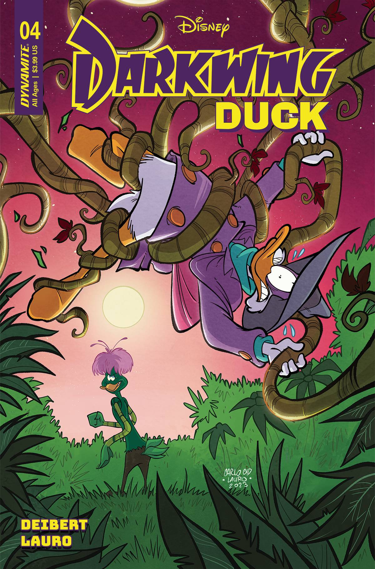 DARKWING DUCK (2023) #4 1/10 LAURO ORIGINAL ART VARIANT