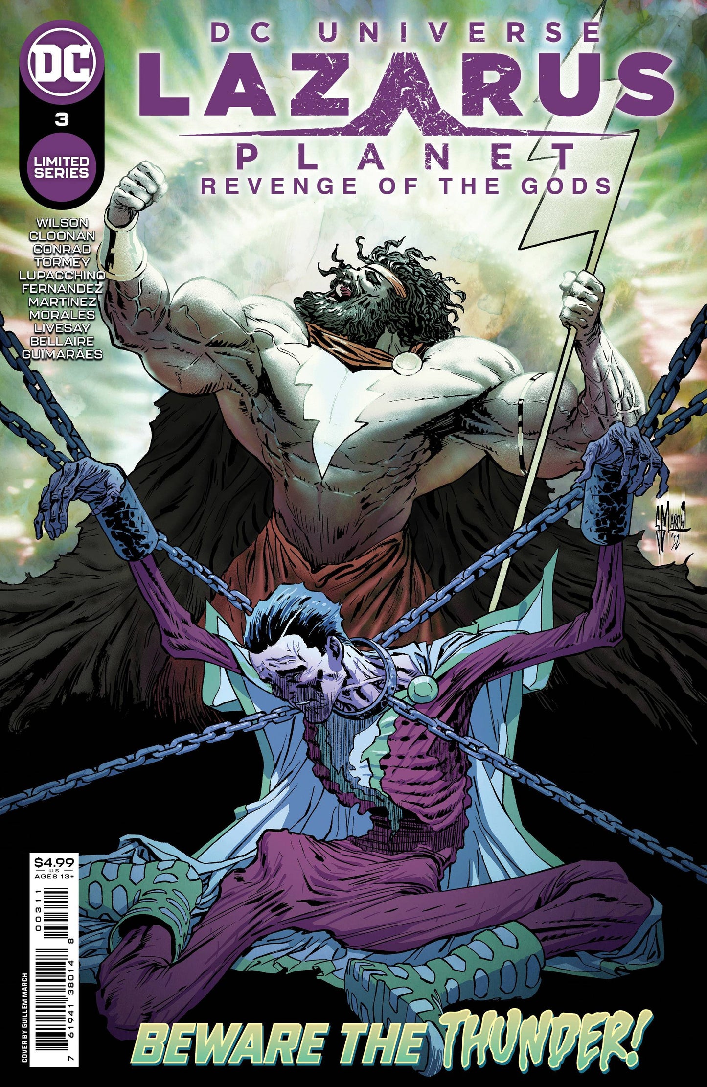 LAZARUS PLANET: REVENGE OF THE GODS #3
