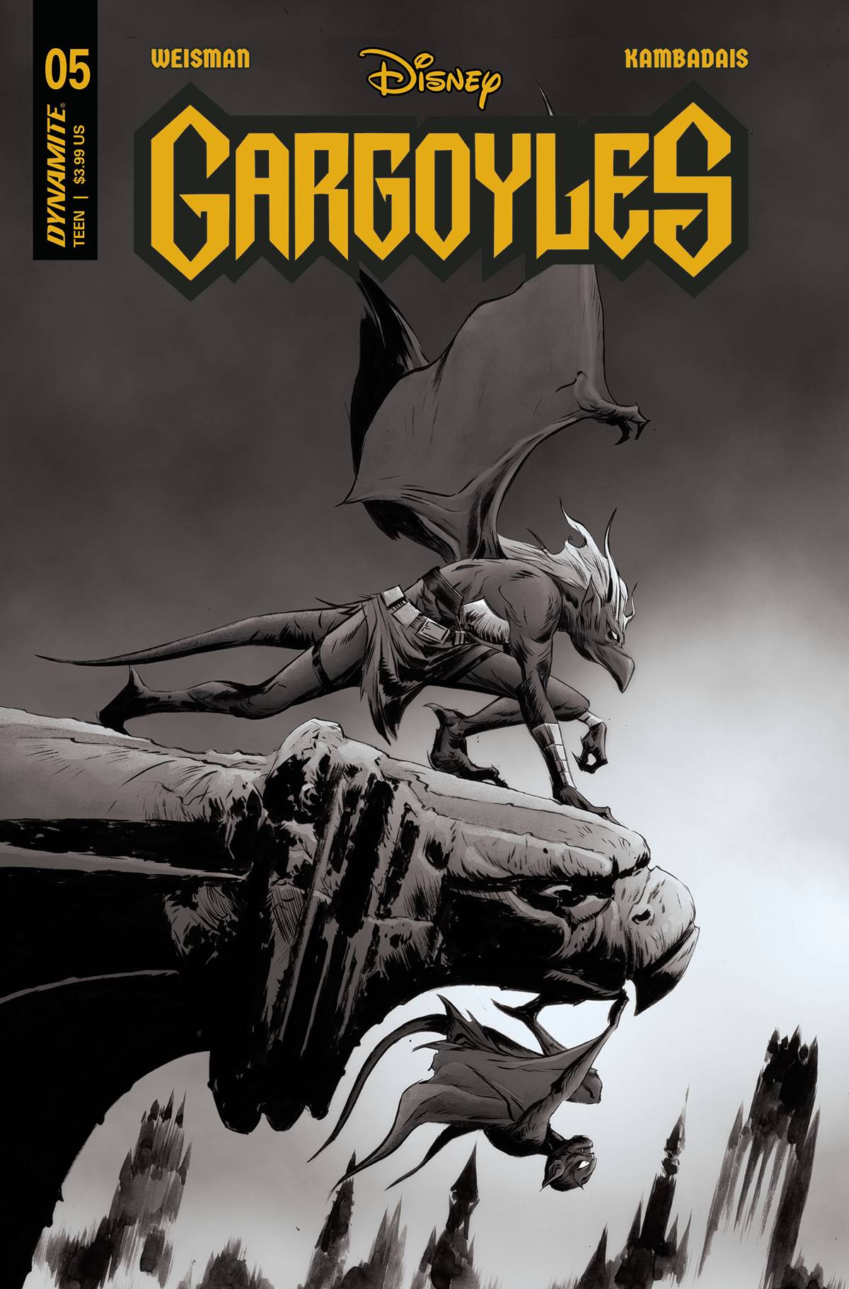 GARGOYLES #5 1/10 LEE LINE ART VARIANT