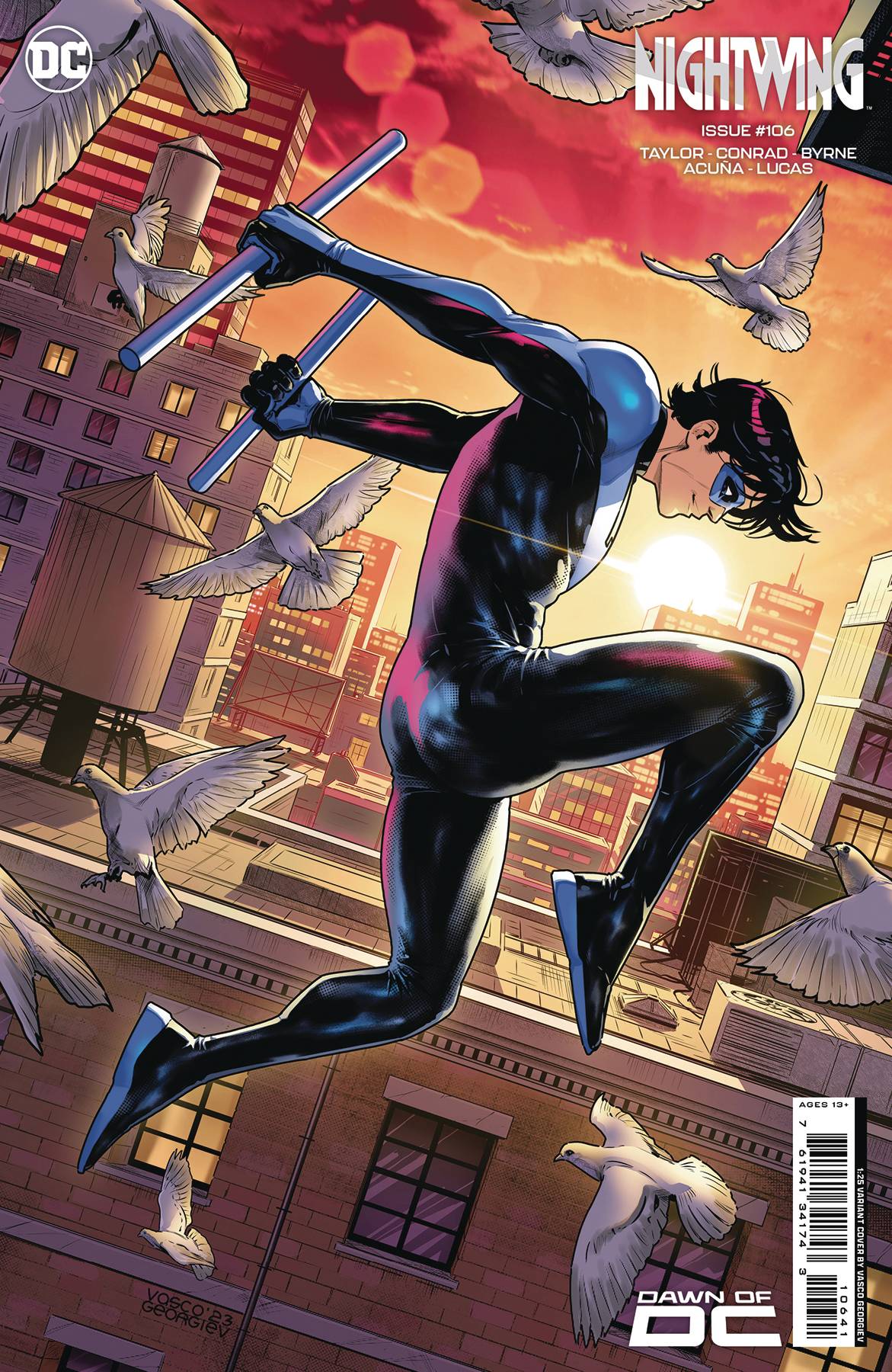 NIGHTWING #106 1/25 GEORGIEV CARD STOCK VARIANT