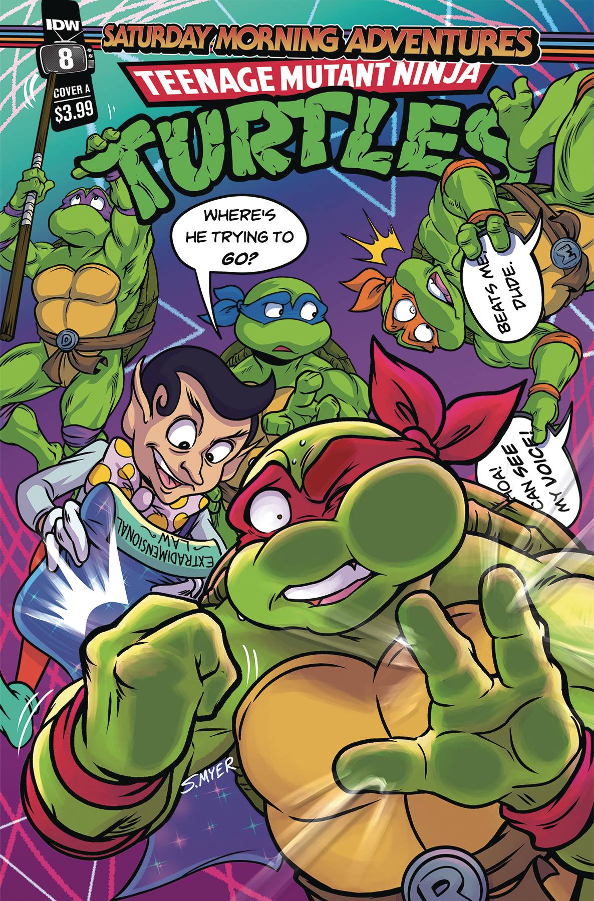 TEENAGE MUTANT NINJA TURTLES: SATURDAY MORNING ADVENTURES (2023) #8