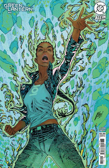 ABSOLUTE GREEN LANTERN #12 CVR B GUILLEM MARCH CARD STOCK VAR
