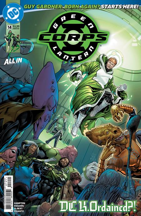 GREEN LANTERN CORPS #14 CVR A FERNANDO PASARIN & OCLAIR ALBERT