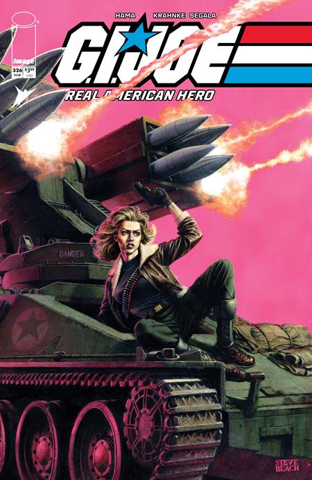 GI JOE A REAL AMERICAN HERO #326 CVR C INC 1:10 STEVE BEACH VAR