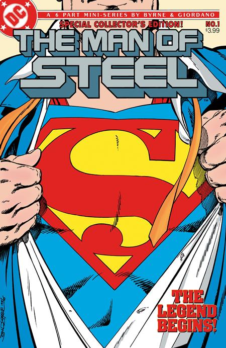 MAN OF STEEL #1 FACSIMILE EDITION