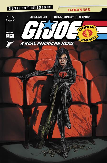 GI JOE A REAL AMERICAN HERO SSSILENT MISSIONS BARONESS #1 (ONE SHOT)