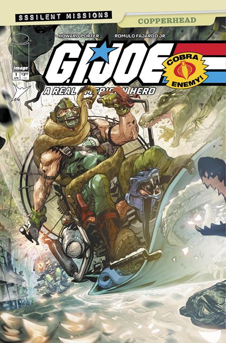 GI JOE A REAL AMERICAN HERO SSSILENT MISSIONS COPPERHEAD #1 (ONE SHOT)