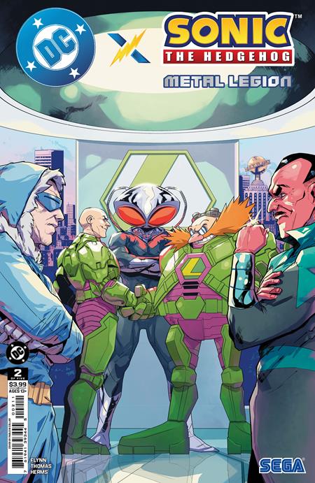 DC X SONIC THE HEDGEHOG THE METAL LEGION #2 (OF 5)