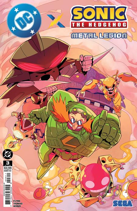 DC X SONIC THE HEDGEHOG THE METAL LEGION #3 (OF 5)