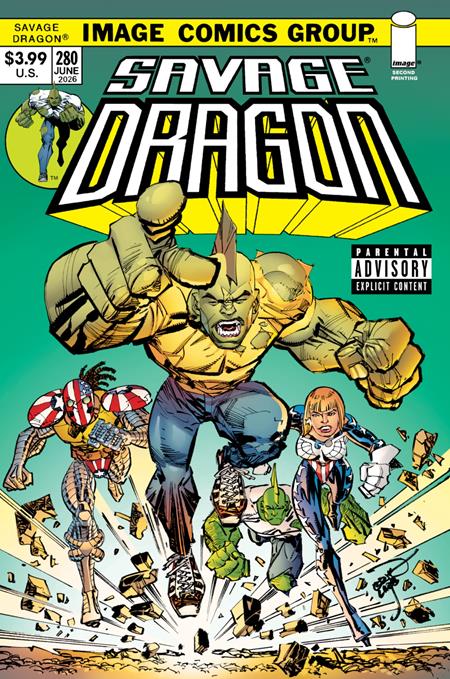 SAVAGE DRAGON #280 2ND PTG