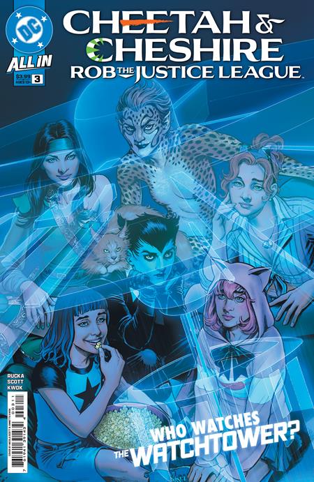 CHEETAH AND CHESHIRE ROB THE JUSTICE LEAGUE #3 (OF 6)