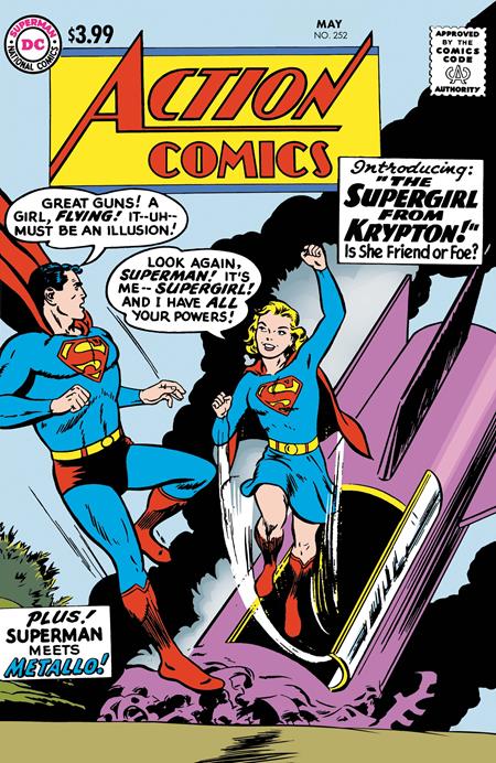Com 252 Book ACTION COMICS #252 FACSIMILE EDITION – The Comic Book Shoppe