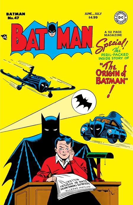 BATMAN #47 FACSIMILE EDITION