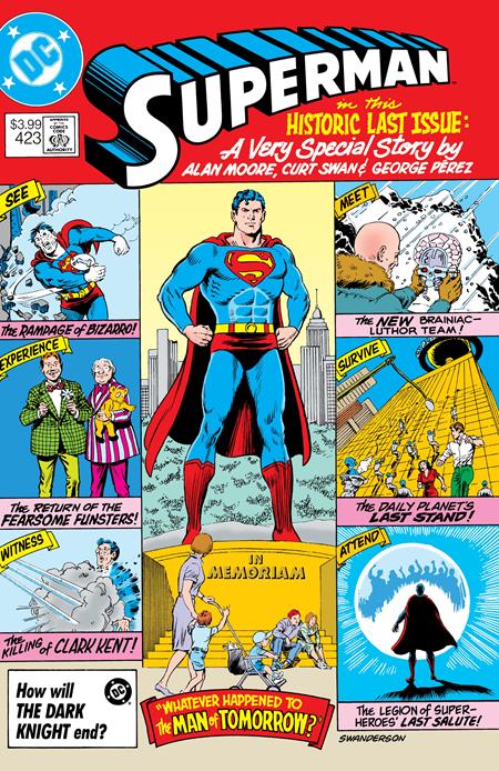 SUPERMAN #423 FACSIMILE EDITION