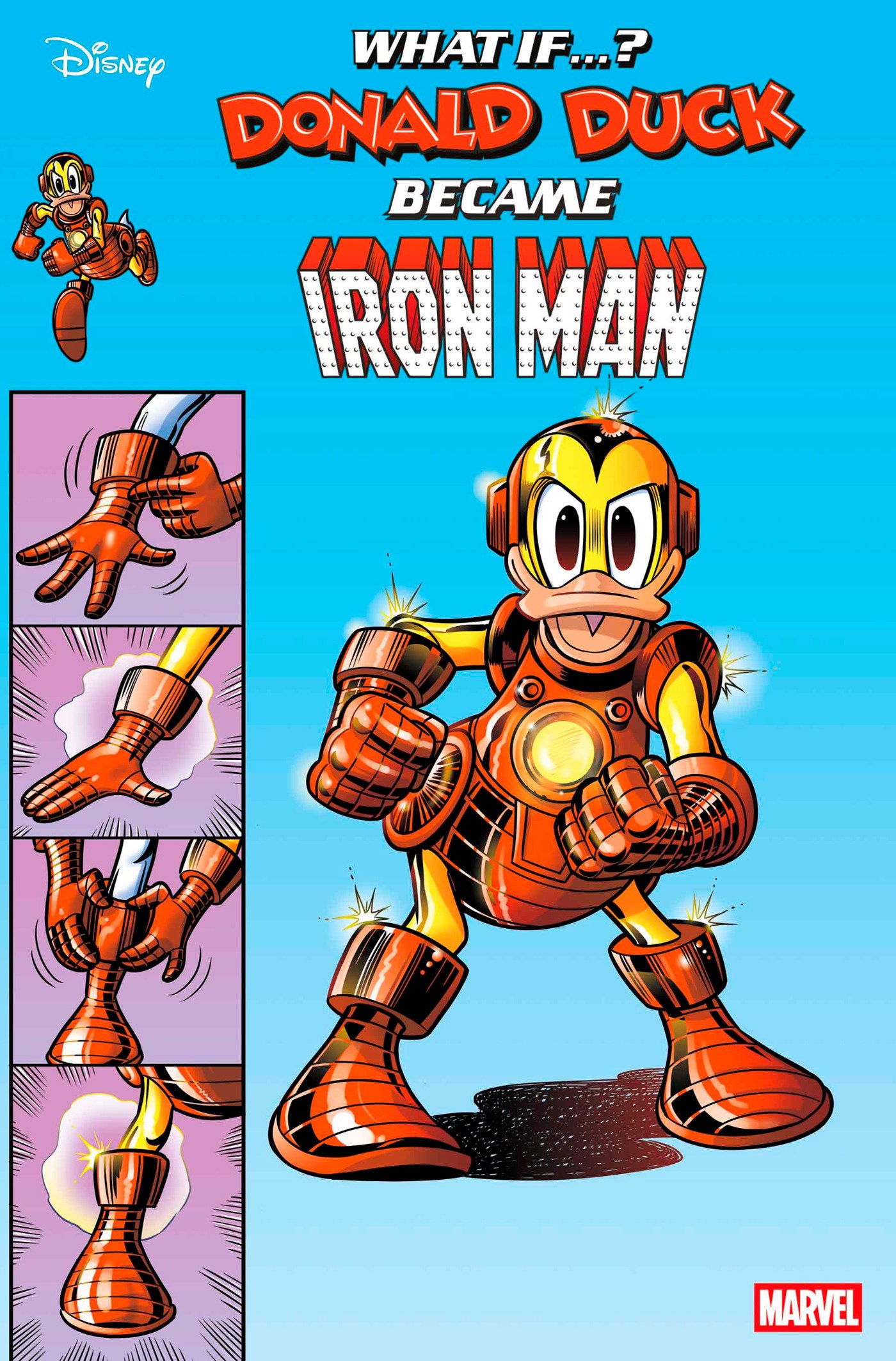 WHAT IF DONALD DUCK BECAME IRON MAN #1