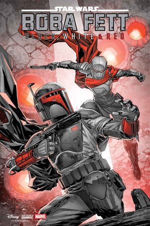 STAR WARS: BOBA FETT - BLACK  WHITE & RED #4