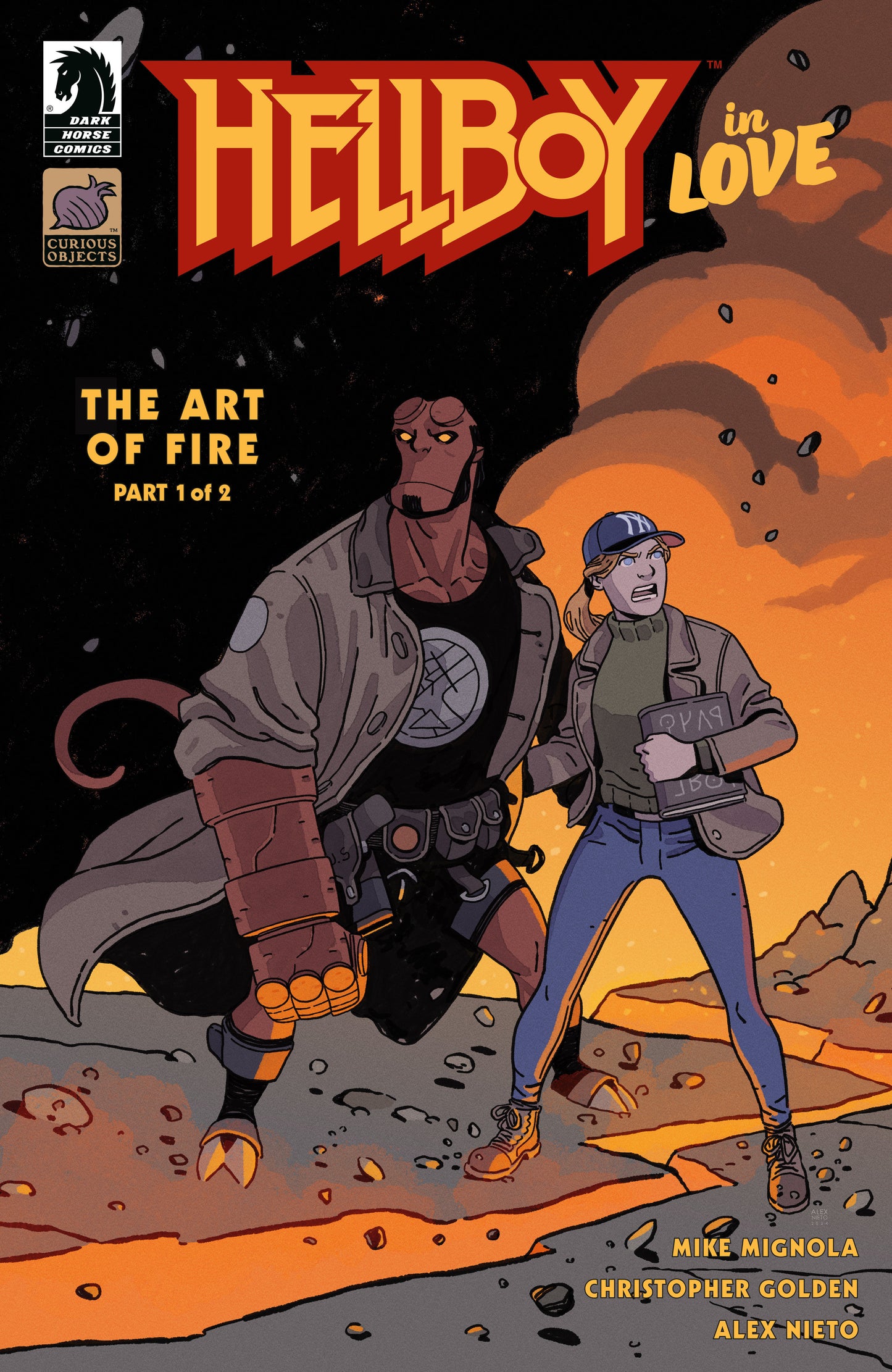 HELLBOY IN LOVE: THE ART OF FIRE #1