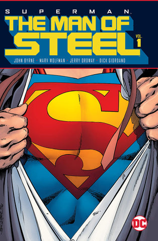 SUPERMAN: THE MAN OF STEEL VOL 01 HARDCOVER