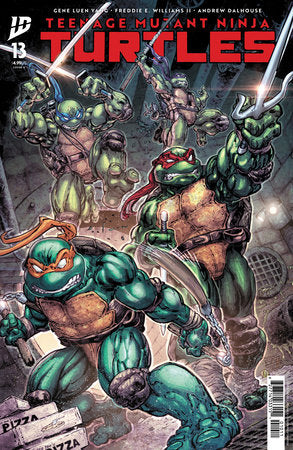 TEENAGE MUTANT NINJA TURTLES #13