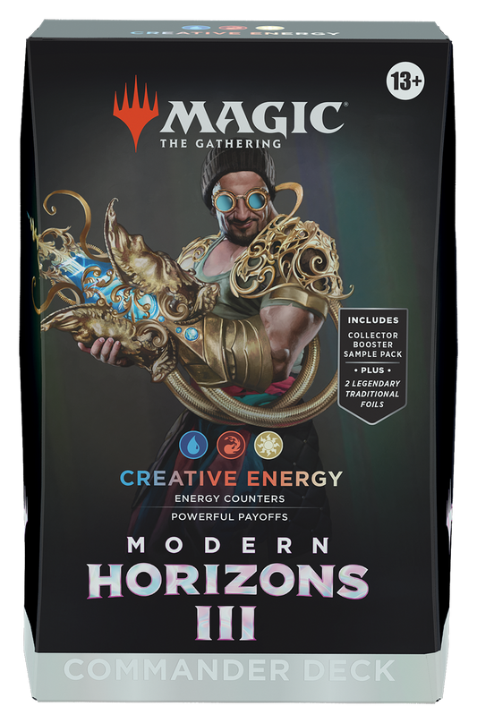 MAGIC THE GATHERING: MODERN HORIZONS 3 CREATIVE ENERGY COMMANDER DECK