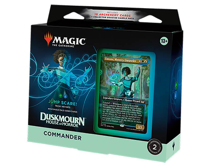 MAGIC THE GATHERING: DUSKMOURN HOUSE OF HORROR JUMP SCARE COMMANDER DECK