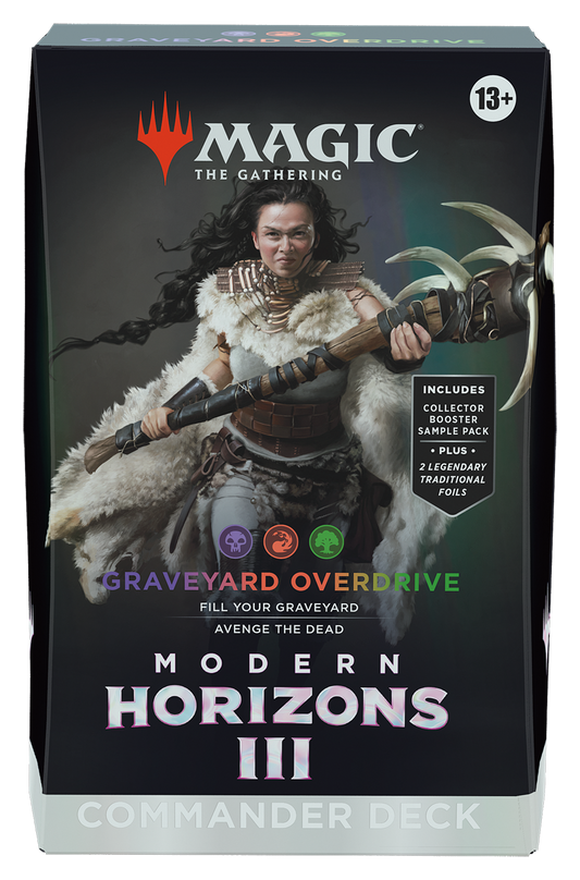 MAGIC THE GATHERING: MODERN HORIZONS 3 GRAVEYARD OVERDRIVE COMMANDER DECK