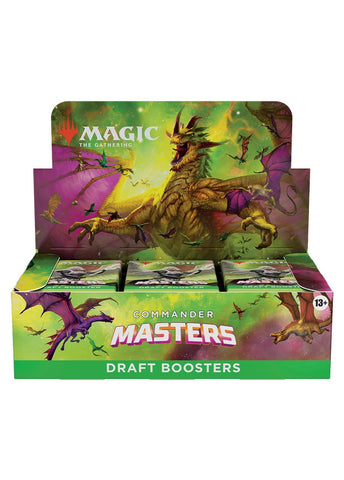 MAGIC THE GATHERING - COMMANDER MASTERS DRAFT BOOSTER BOX