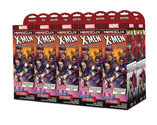 HEROCLIX: X-MEN RISE AND FALL BOOSTER BRICK