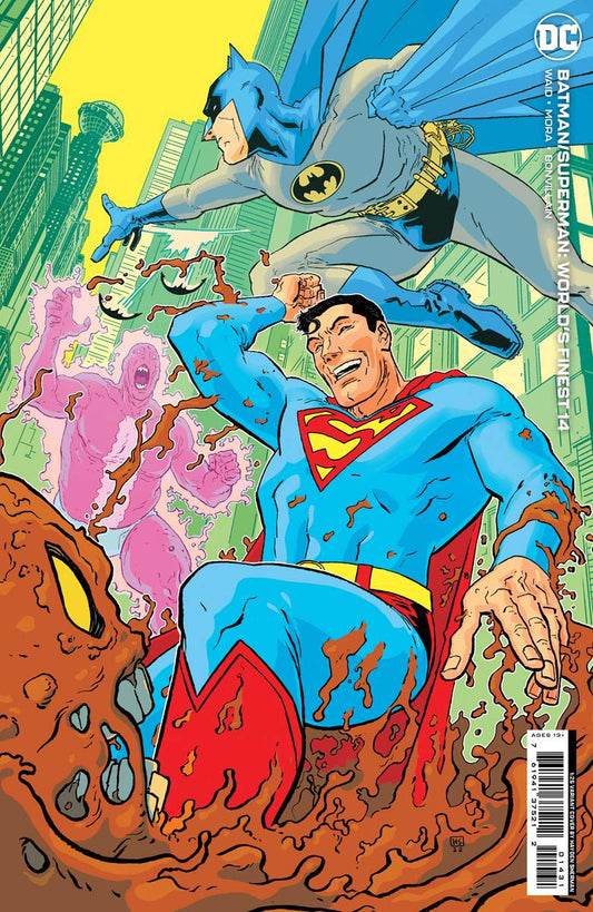 BATMAN SUPERMAN: WORLD'S FINEST #14 1/25 SHERMAN CARD STOCK VARIANT