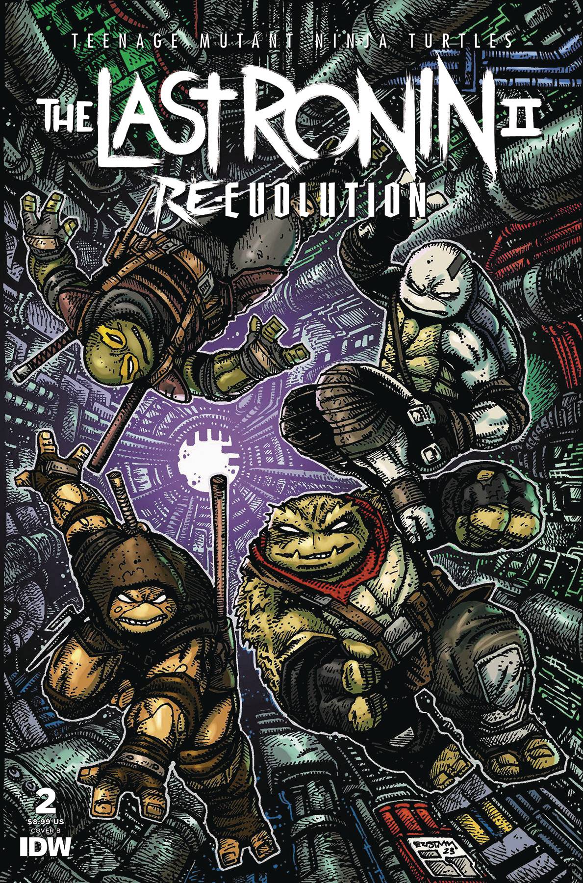 TMNT THE LAST RONIN II RE-EVOLUTION #2 EASTMAN VARIANT